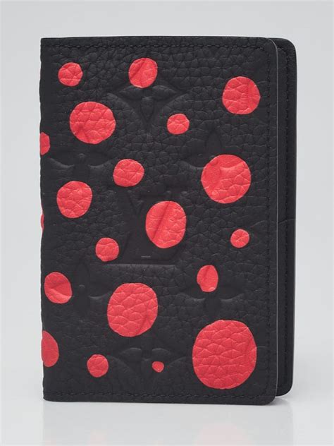 lv yk pocket organizer|x Yayoi Kusama Black/Red Taurillon Leather LV x YK Pocket .